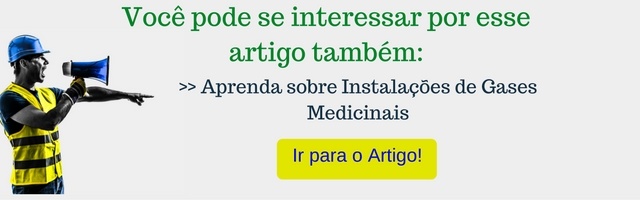 Instalação de gases medicinais