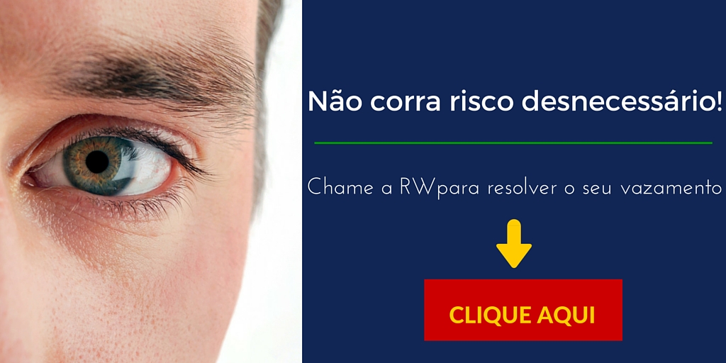 Risco de vazamento RW Engenharia